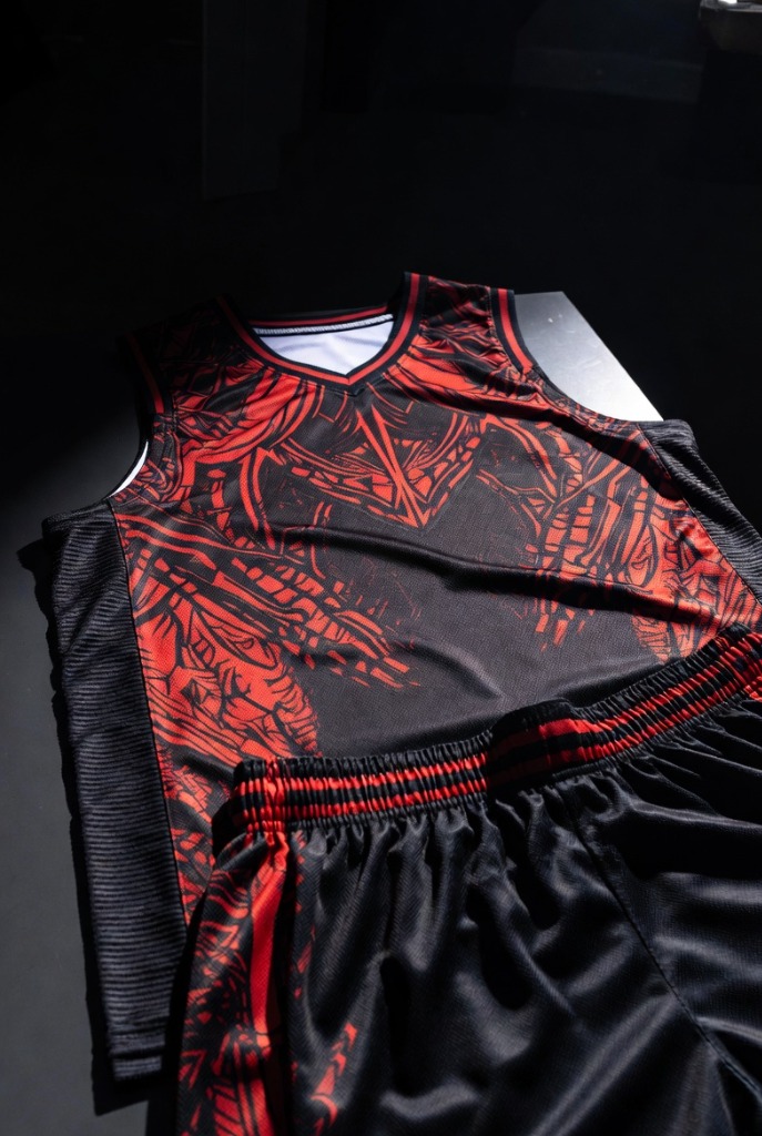 Red and Black Elite Series Uniform