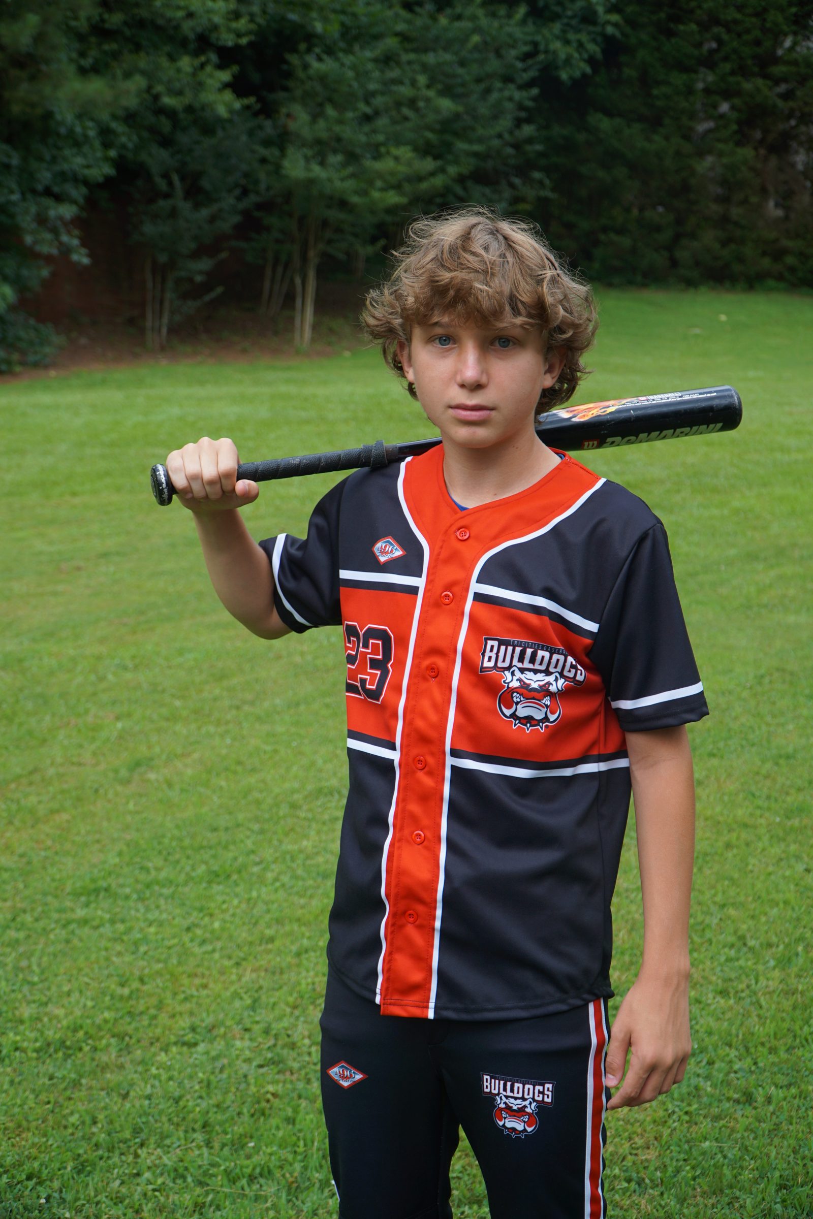 Tri-Cities Bulldogs Custom Baseball Uniform