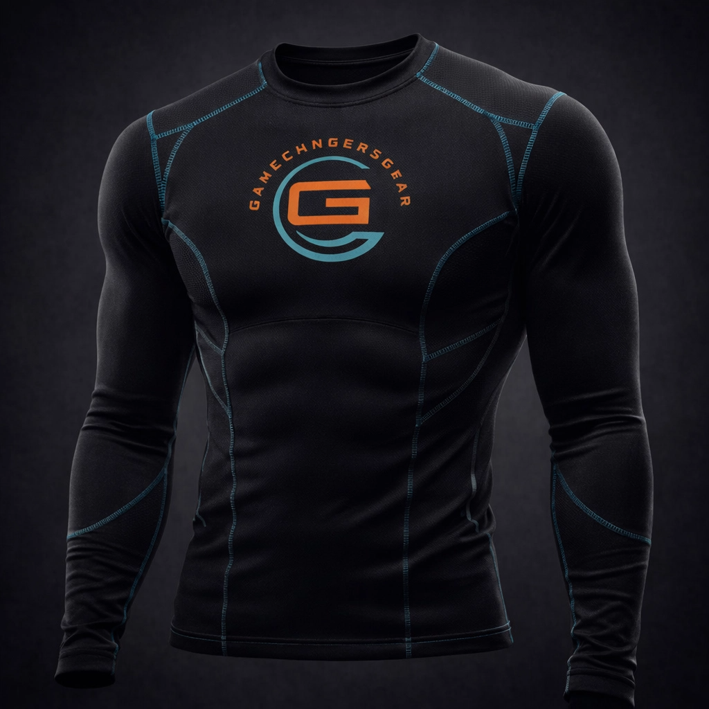 Black Compression Shirt