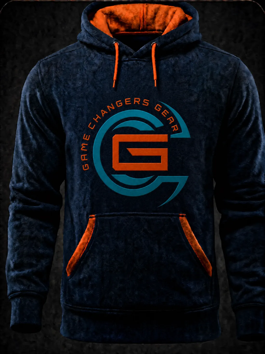 Navy Custom Team Hoodie