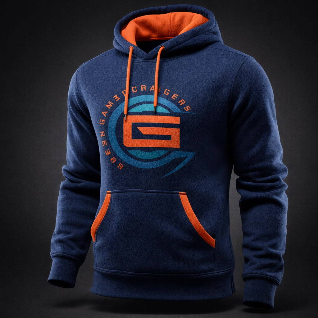 Navy Custom Team Hoodie