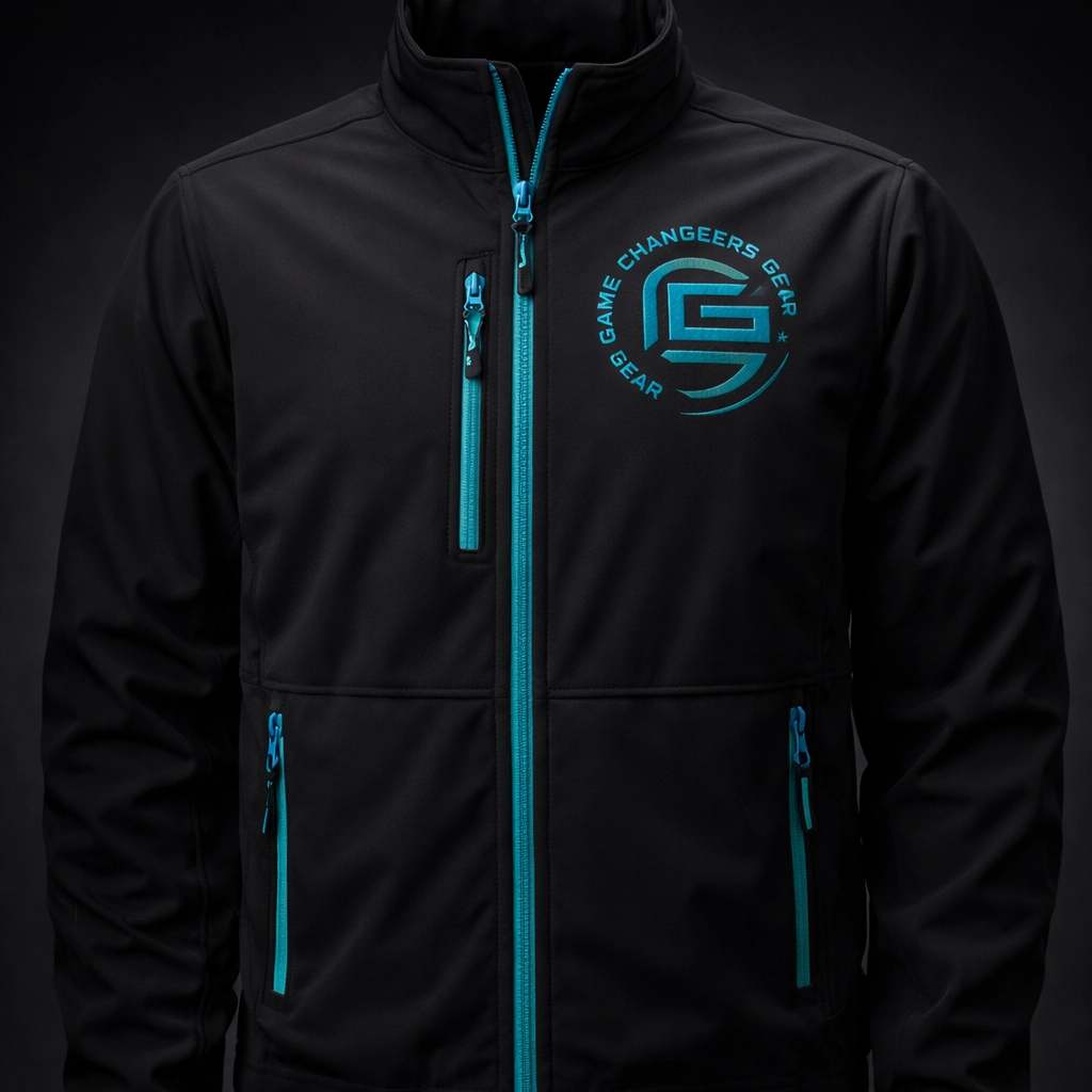 Black Custom Team Jacket