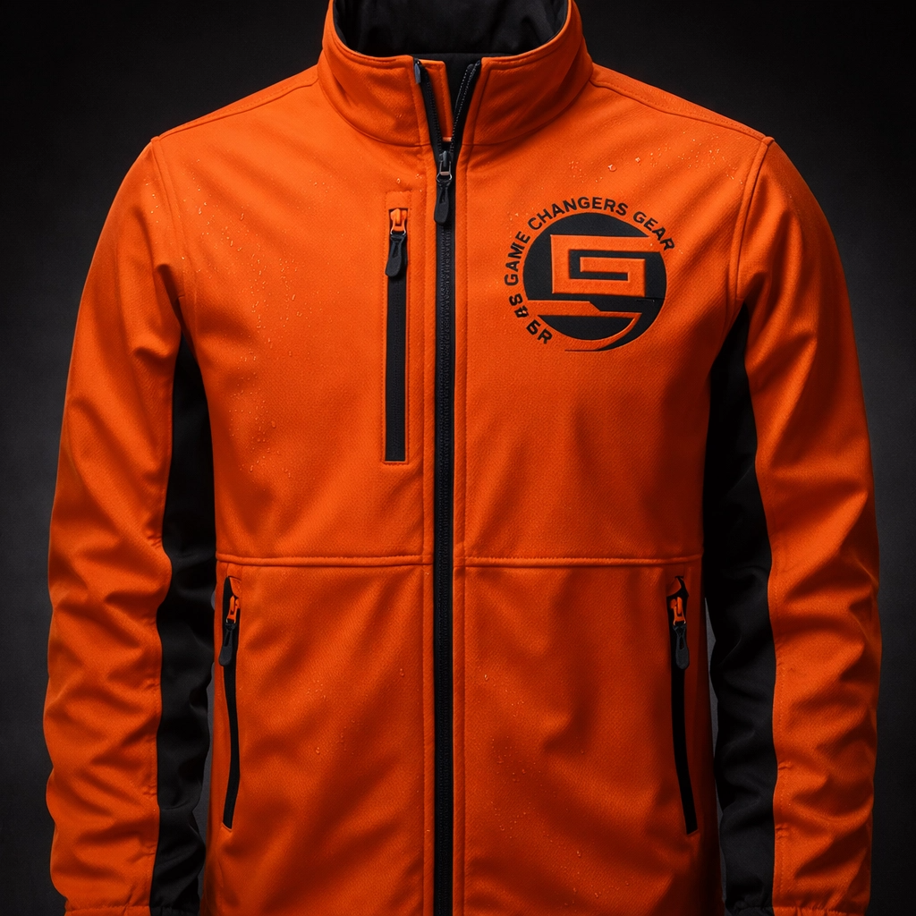 Orange Custom Team Jacket