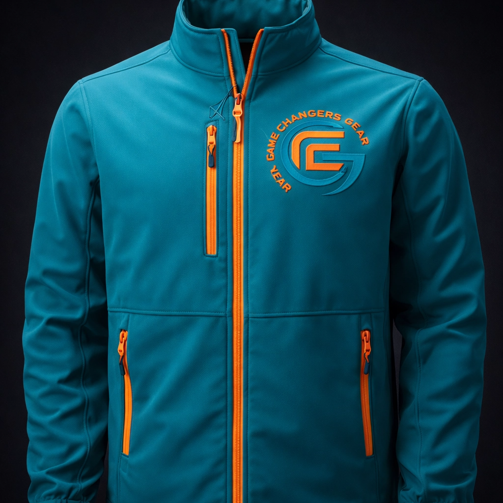 Teal Custom Team Jacket